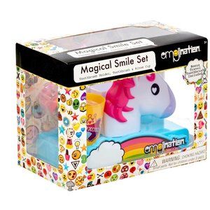 Emojination Magical Smile 3 Piece Toothbrush Set - unicorn